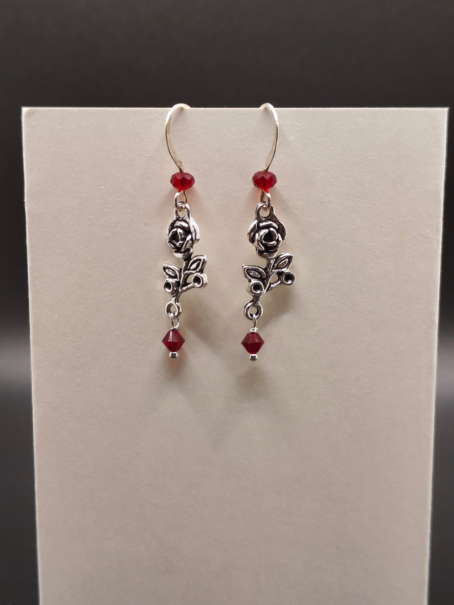 Roses and Red Earrings