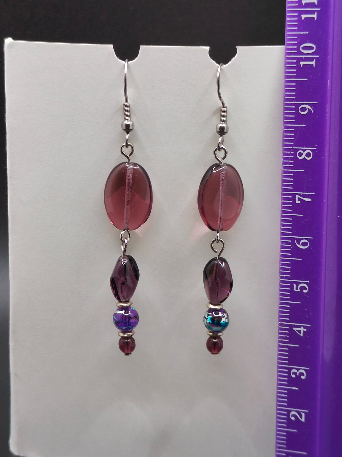 Very Purple Dangle Earrings